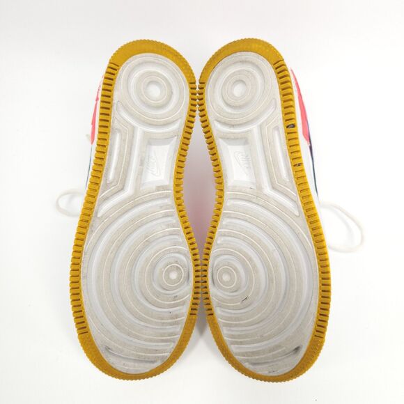 Nike Air Force 1 Low Shadow Shoes Womens Size 9 White Crimson CI0919-105 - Picture 8 of 9